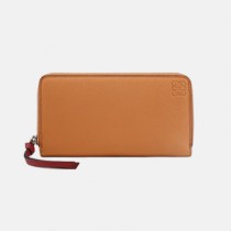 Loewe 2019 Mm / Wm Leather Wallet - 로에베 2019 남여공용 레더 장지갑 LOEW0005.Size(19cm).카멜
