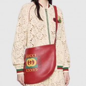 Gucci 2018 Leather Shoulder Bag ,32/47.5CM - 구찌 2018 레더 남여공용 숄더백 GUB0469 ,32/47.5cm,레드