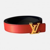 Louis vuitton 2019 Ladies Reversible Initial Logo Buckle Leather Belt - 루이비통 여성 신상 리버서블 이니셜 로고 버클 레더 벨트 Lou0754x.Size(2.5cm).오렌지