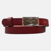 Louis vuitton 2019 Ladies Box Logo Buckle Gltter Leather Belt - 루이비통 여성 신상 박스 로고 버클 레더 벨트 Lou0797x.Size(2.0cm).레드은장