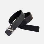 Louis vuitton 2019 Mens Signature Initial Logo Buckle Leather Belt - 루이비통 남성 신상 시그니처 이니셜 로고 버클 레더 벨트 Lou0866x.Size(4.0cm).블랙은장